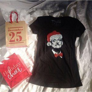 Bill Murray Christmas T- Shirt Medium